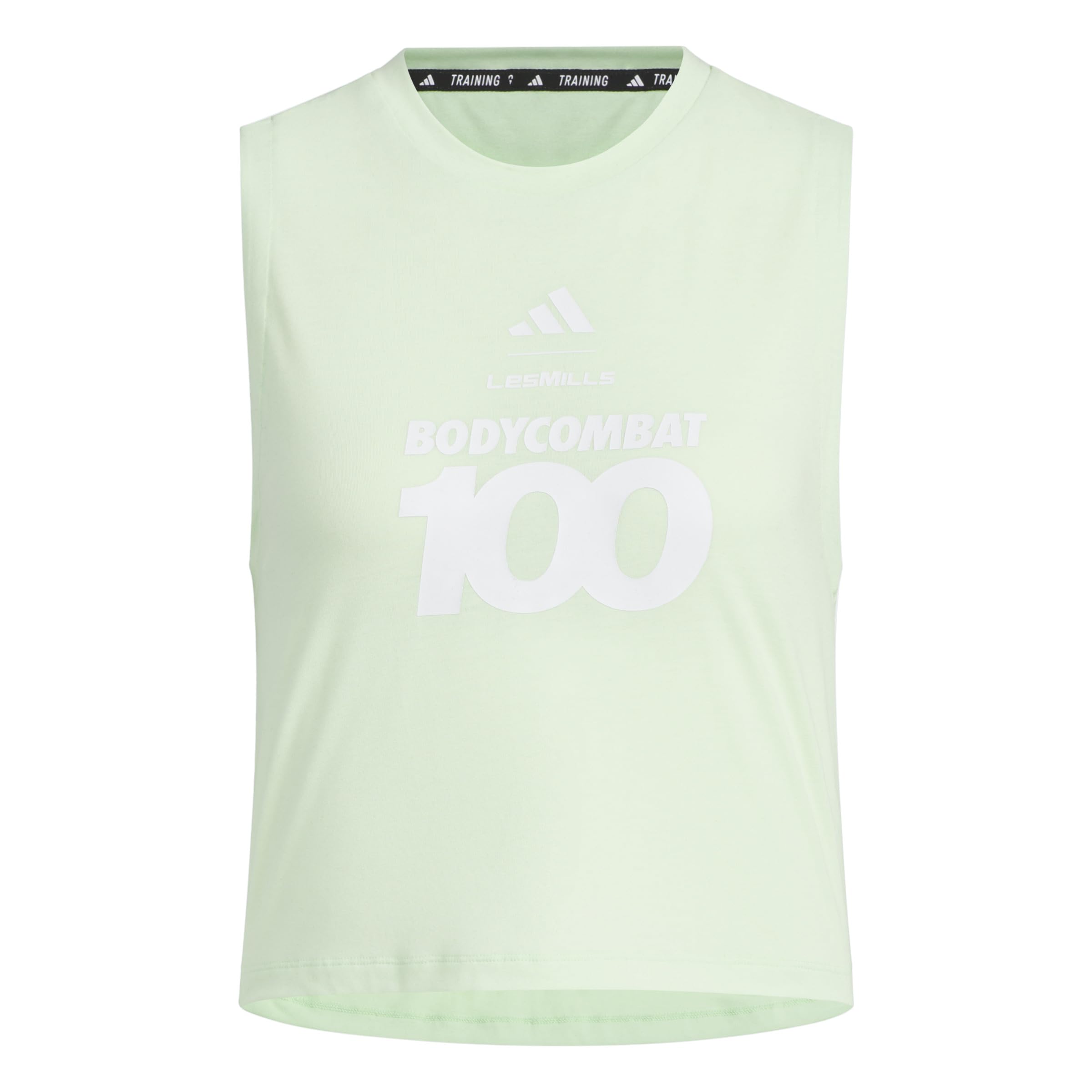 

Спортивная майка W LESMILLS BC100 полузеленая Spark [Adidas] женская (JY3023)