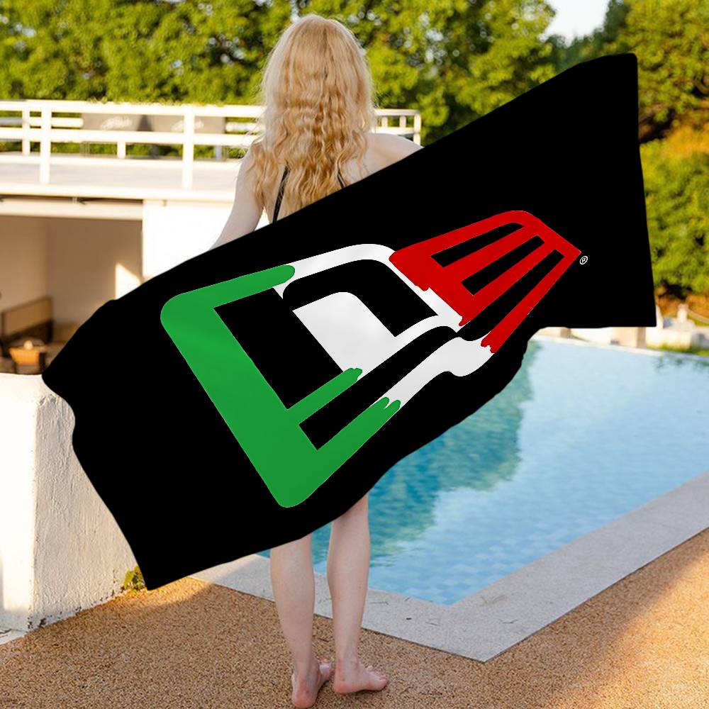N-NewS E-Era Logo Anime Beach Swimming Towel Soft Absorbent Washcloth Children's Gifts For Kids Travel Camping Gym