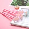 5 Pcs Silicone Pink Creative Cute Kawaii sakura Flower Stationery Office School Supply Gel Pen Korea Black Ink