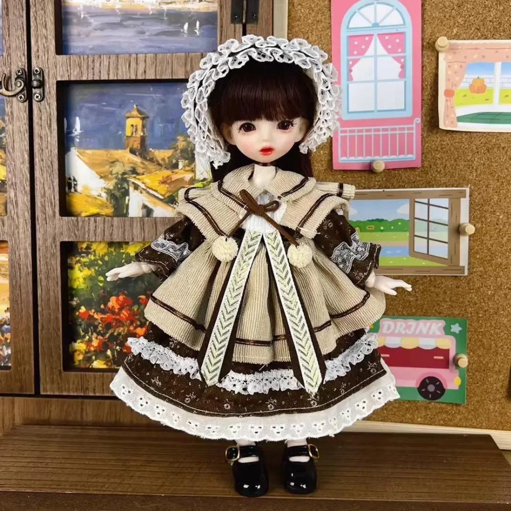Haine Păpușă BJD 1/6 Păpușă 30cm Set Fustă Drăguț Haine Casual la Modă