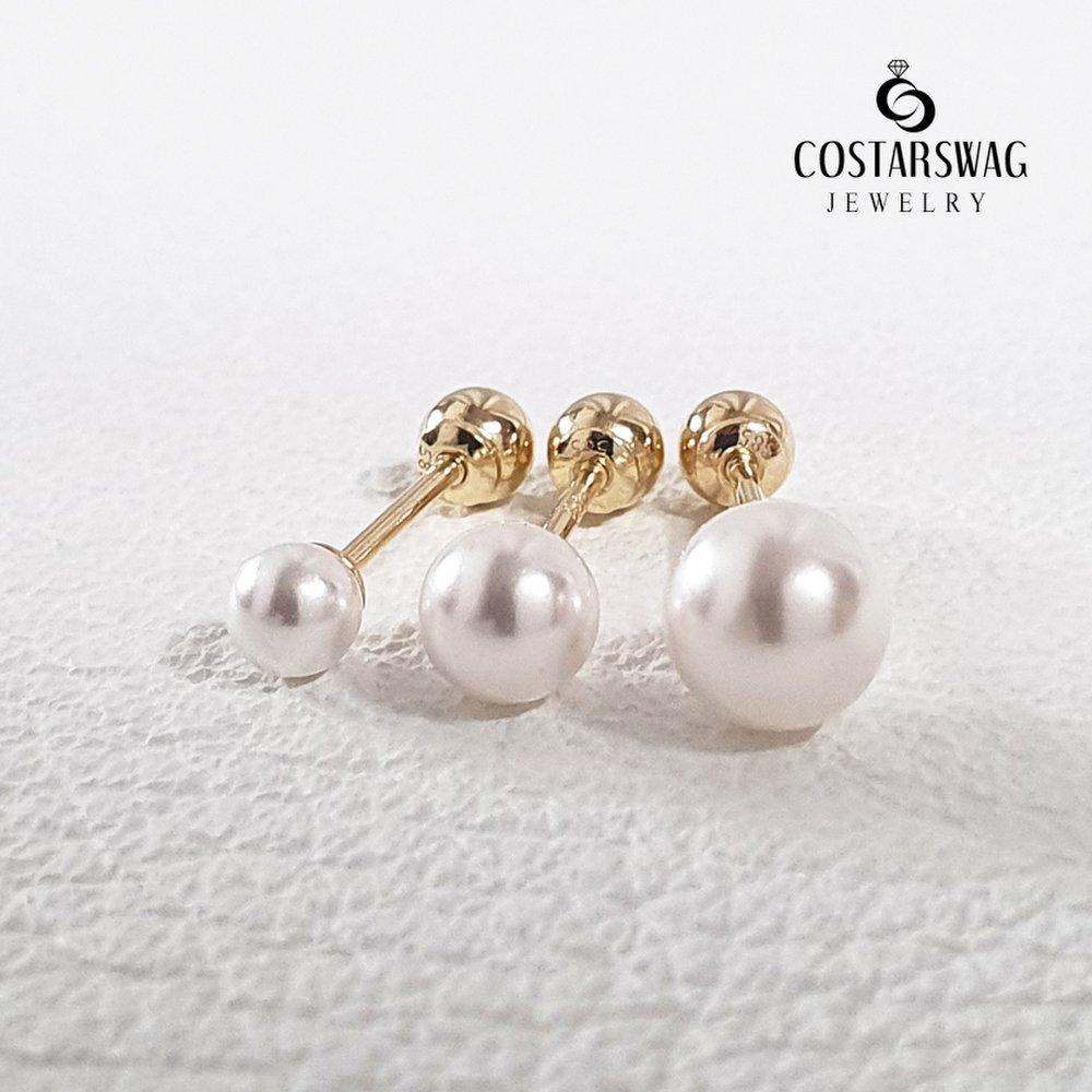 [Costarswag]14K Pearl Piercing