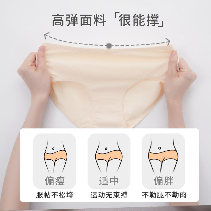 3-Pack Seamless Cotton Underwear for Women
