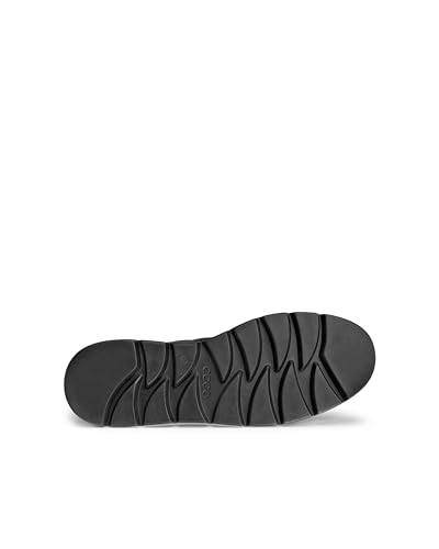 ECCO NOUVELLE Women's Genuine Leather Short Lace-Up Boots In Black