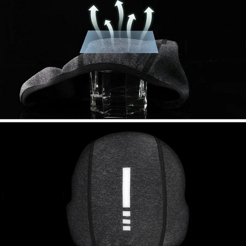 Fleece Windproof Thermal Ski Cap Thermal Cycling Headwear Motocycle Riding Hat  Outdoor