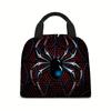 Spider Printed Lunch Bag, Insulated Tote Bag, Portable Handbag, Tote Bag Ice Bag Lunch Bag Multifunctional Lunch Bag, Insulated