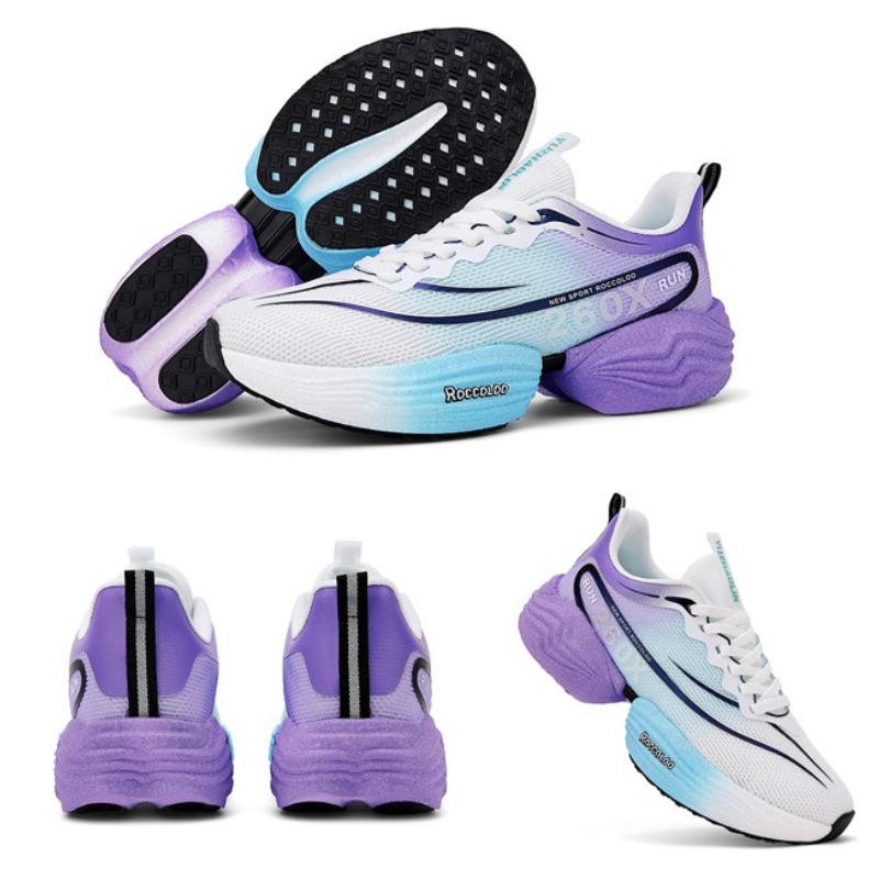 

2025 New Marathon Shoes Retro Style Couple Sneakers Ultra Light Thick Bottom Run Shoes Men Women Fashion Outdoor Tennis Shoes 35