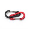 Multicolor No. 5 Aluminum Steel Gourd-Shaped Carabiner for Bottles and Backpacks