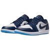 Jordan Air Jordan 1 Low top Vintage Basketball Shoes Men's Blue White 553558-404
