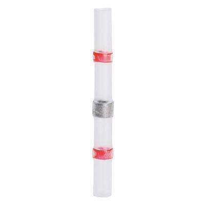 Red 100PCS IP67 Solder Sleeve Heat Shrink Tube Terminal Connector 22-18AWG