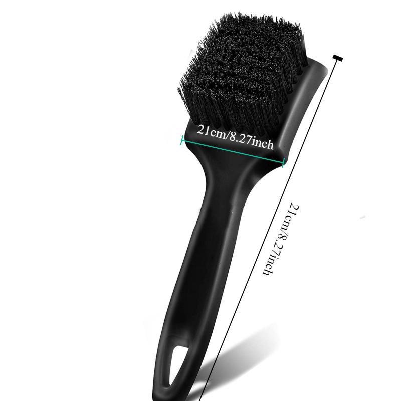 Black Tire Auto Washing Tool Car Tire Rim Brush Wheel Hub Cleaning Brushes Car Wheels Detailing Cleaning Accessories