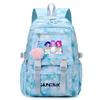 Cartoon Anime K-Pop Demon Hunters Printed Backpack Large Capacity Bookbag Laptop Unisex Student Boy Girl School Bag Large Capacity Travel Outdoor Bag
