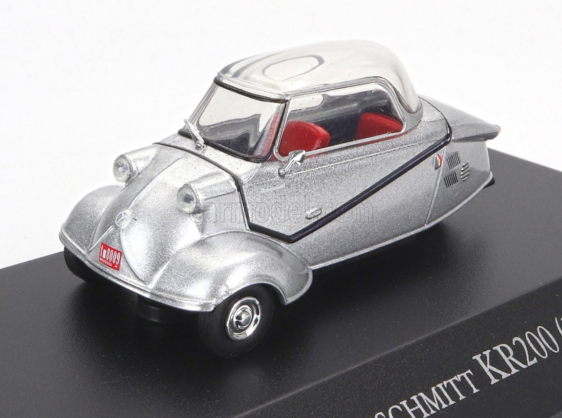 

Messerschmitt KR200 1957 Silver Messerschmitt KR200 Altaya Mini Car 1/43 [Item]