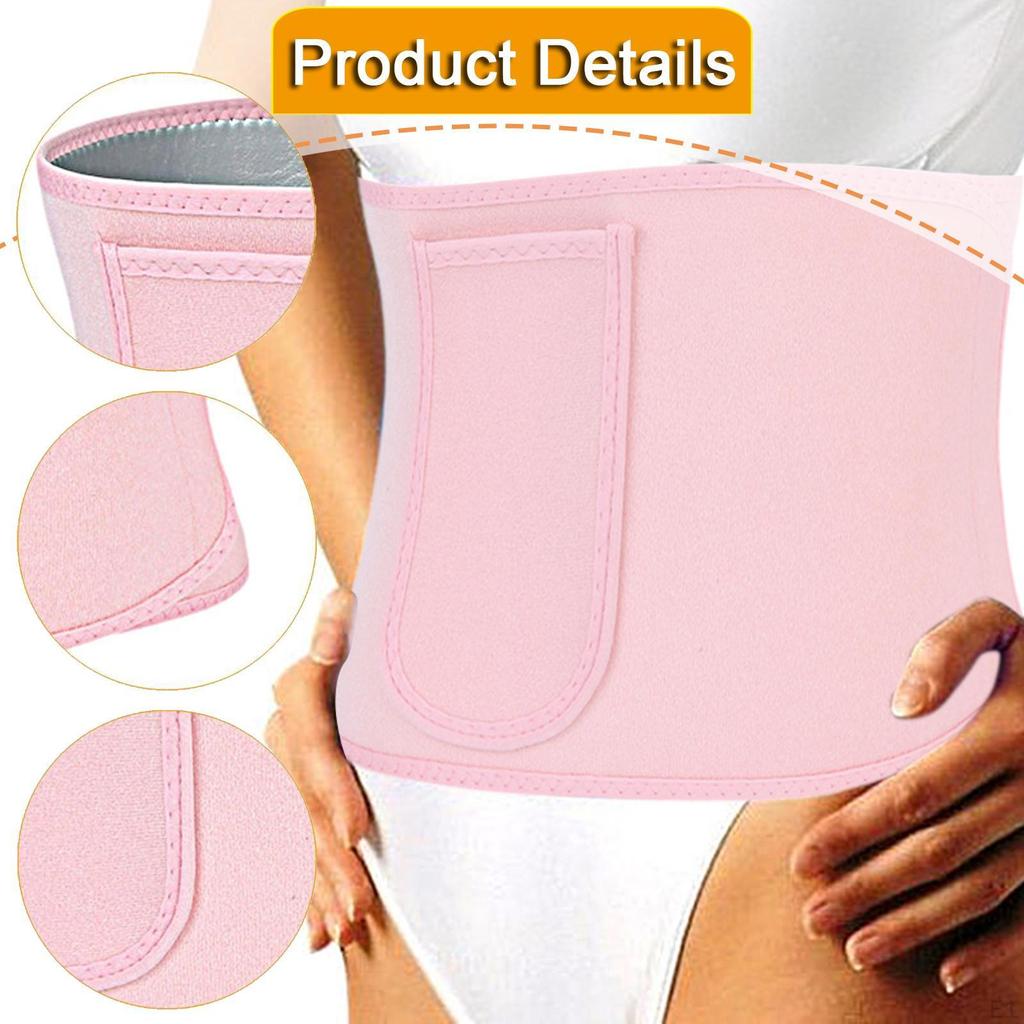 Fascia Addominale Sudorazione Aumenta Stabilità del Core Fascia Regolabile Fasciatura Addome per Corsa Yoga