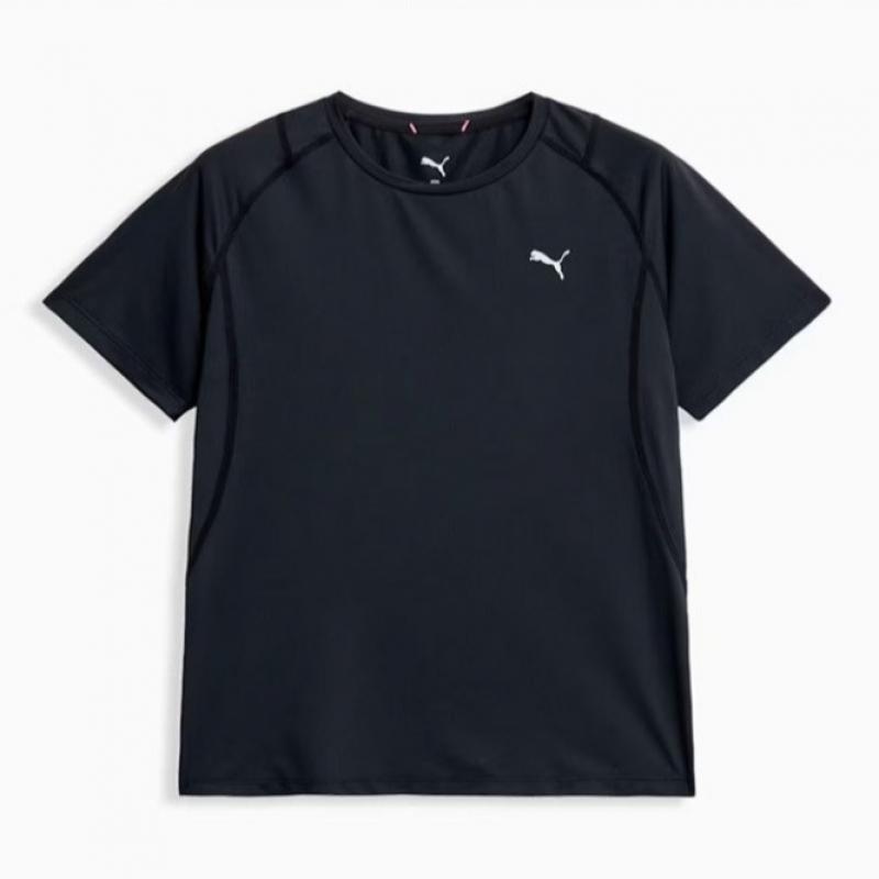 Puma Women S ShorT Sleeve FuncTional T ShirT 697603 01 02