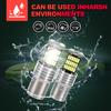 2PCS 21W 6000K LED Reverse Light Car Backup Blubs 1156 BA15S Lamp For Land Rover Defender Discovery Freelander Range Rover Sport