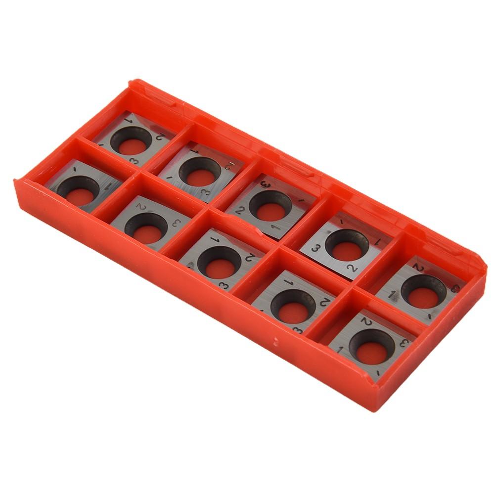 10pc 15x15x2.5mm-R150 Square Carbide Cutter Inserts Radius Replacement