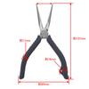 Takagi (Takagi) TAKAGI X TSUNODA Micro Radio Pliers with Spring, Perfect for Accessory Making, Wire Processing, Precision Machining, Fine Work, Long,