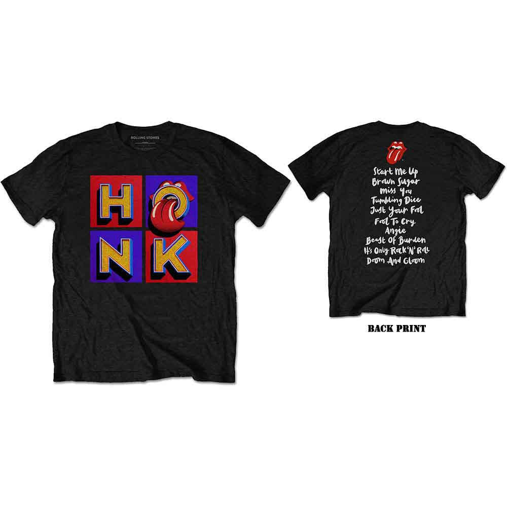 

The Rolling Stones - Honk Album Track list (T-Shirt) S