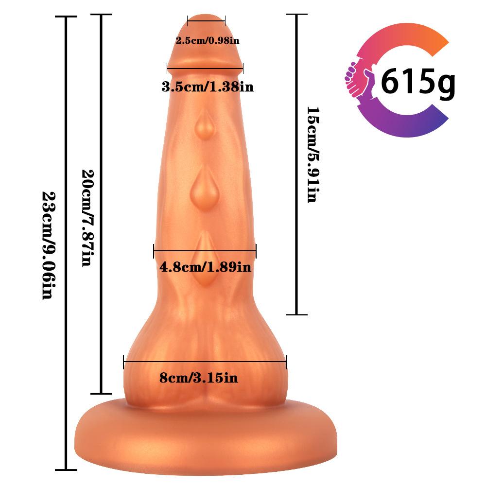 Women's Bedroom Commonly Used Dildo Liquid Silicone Anal Plug Penis SM Erotic Sex Products