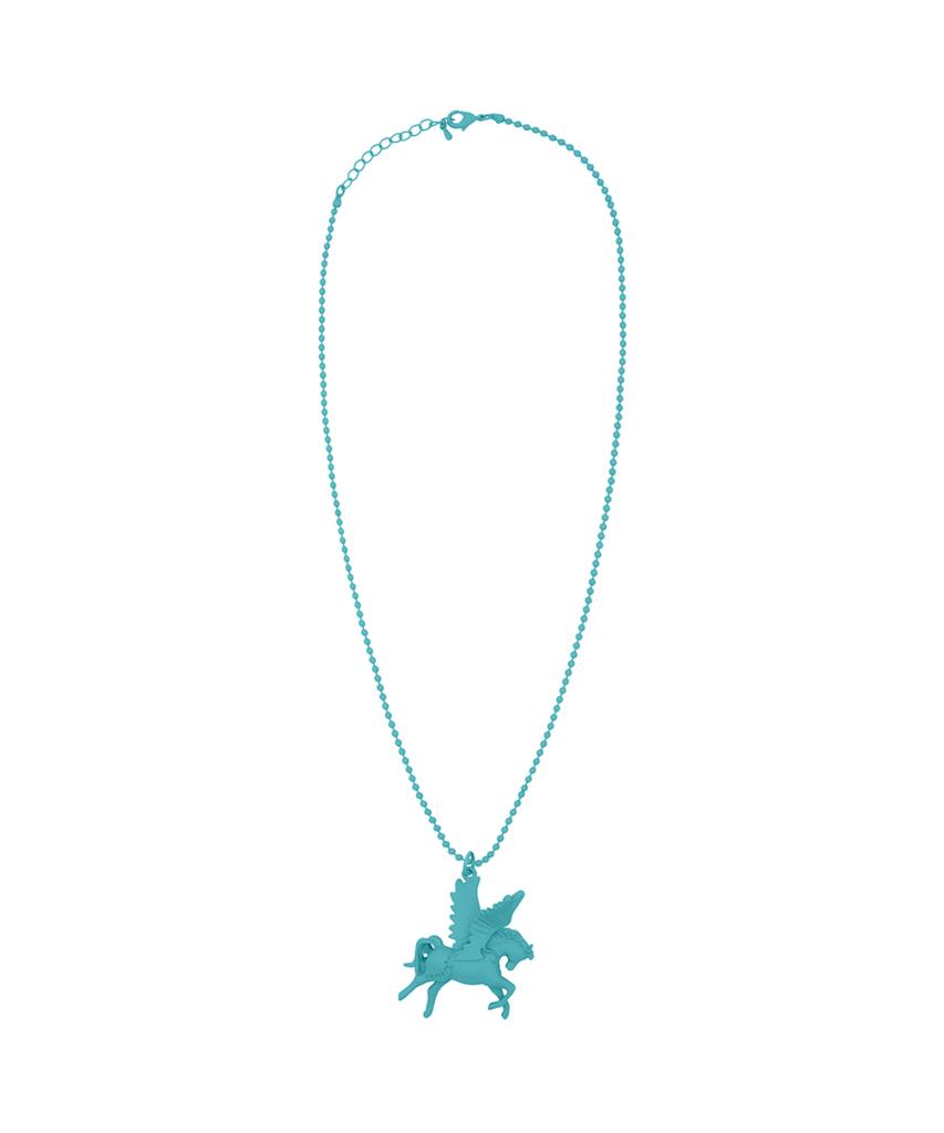 Luvistrue Sy Horse Necklace(Sky Blue)