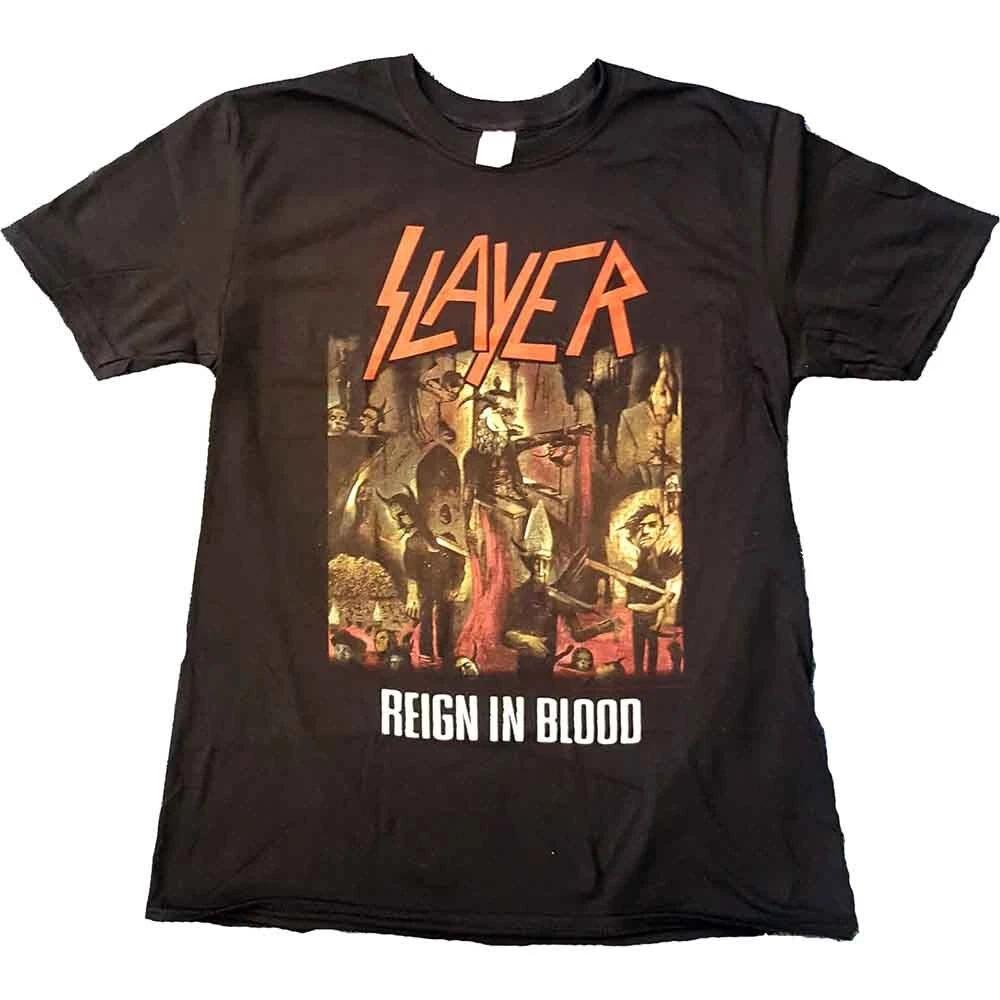 Slayer  Reign In Blood  Black T shirt - NEW 2XL