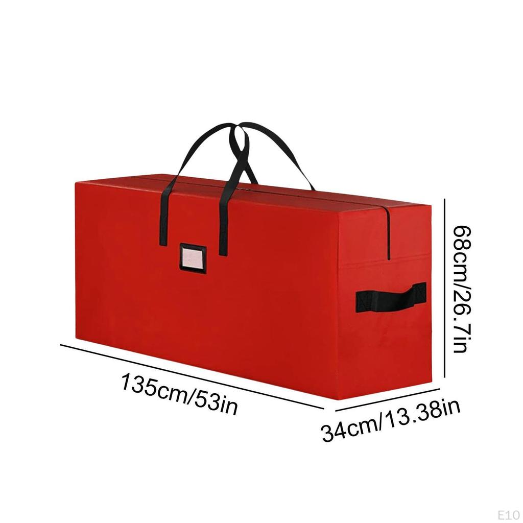 Bag for Storing Christmas Trees, Portable Solution with Zip