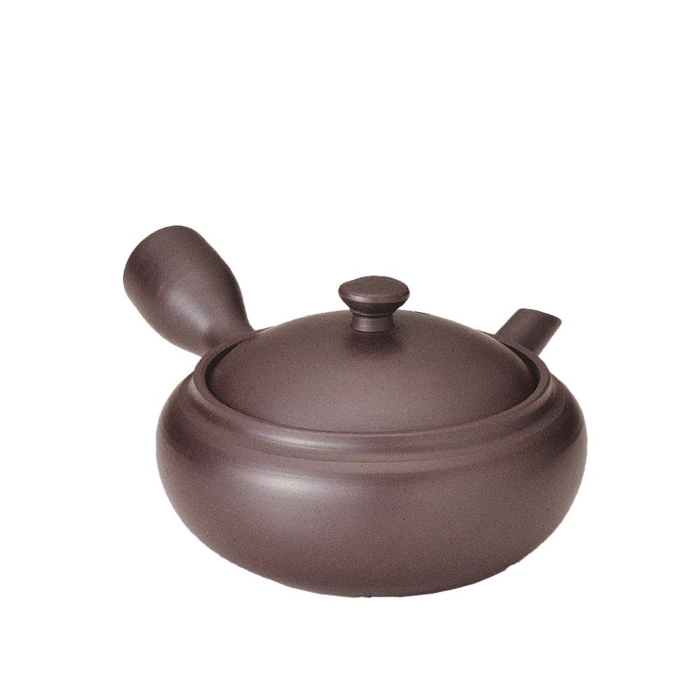 Yamakiikai Iron Bowl-Shaped Teapot, Plain, W8