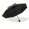 Rabbit Peter Automatic Open/Close Umbrella   Compact Travel Umbrella, 8 Rib Heavy Duty Construction, Ideal Gift, 156