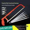 Multi-Function Hand Hacksaw Frame for Household Metal Cutting