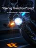 LED Motorcycle Turn Signal & Taillight: Bright, Strong Light for Electric and Battery Vehicles