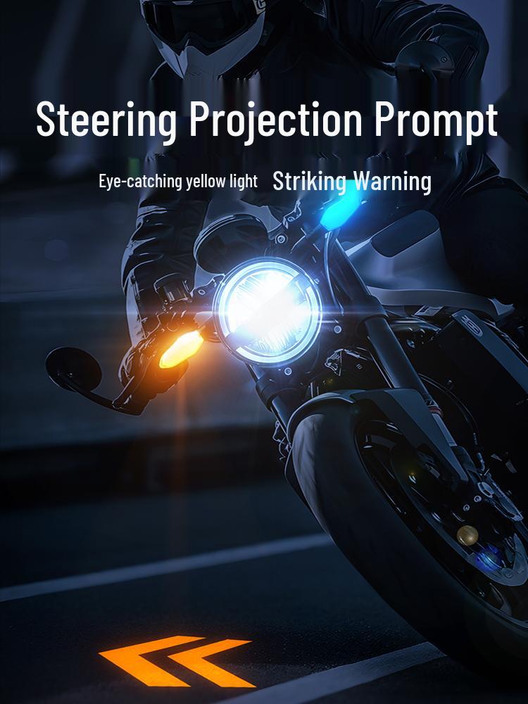 LED Motorcycle Turn Signal & Taillight: Bright, Strong Light for Electric and Battery Vehicles