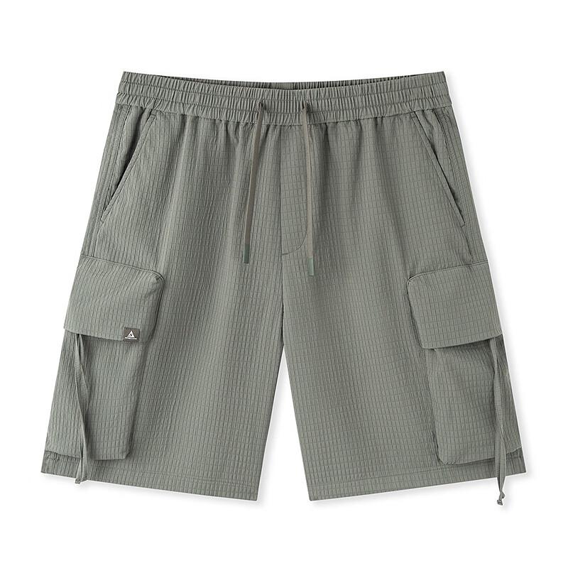 Semir Men's 2024 Summer Textured Workwear Cargo Shorts