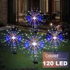Solar LED Garden Lights - 8 lighting modes,colorful color-changing decorative lights,energy saving,garden lighting,stylish design,durable construction
