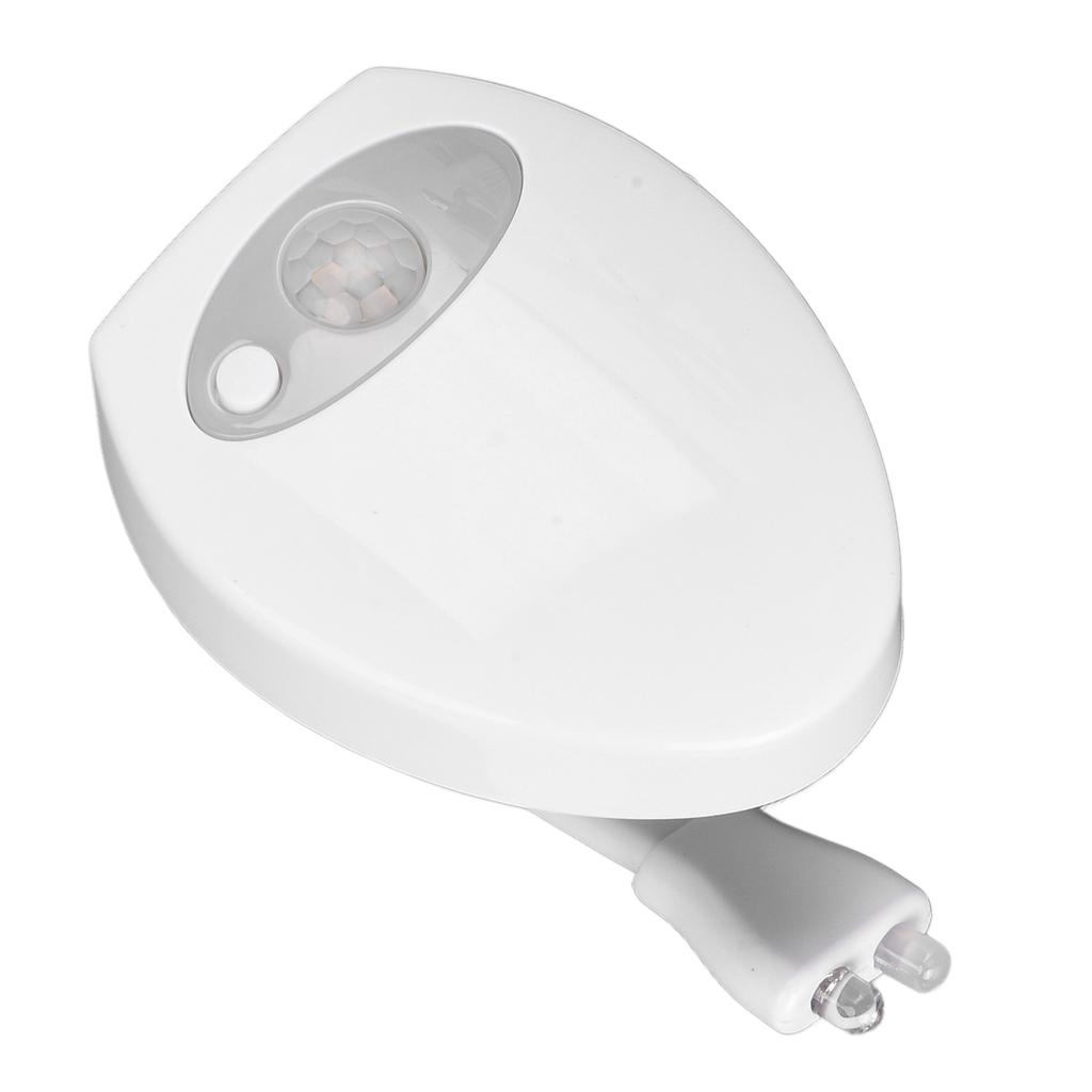 Toilet Light Automatic Color Change Smart Sensor Dual LED Ceramic Texture Toilet Bowl Light