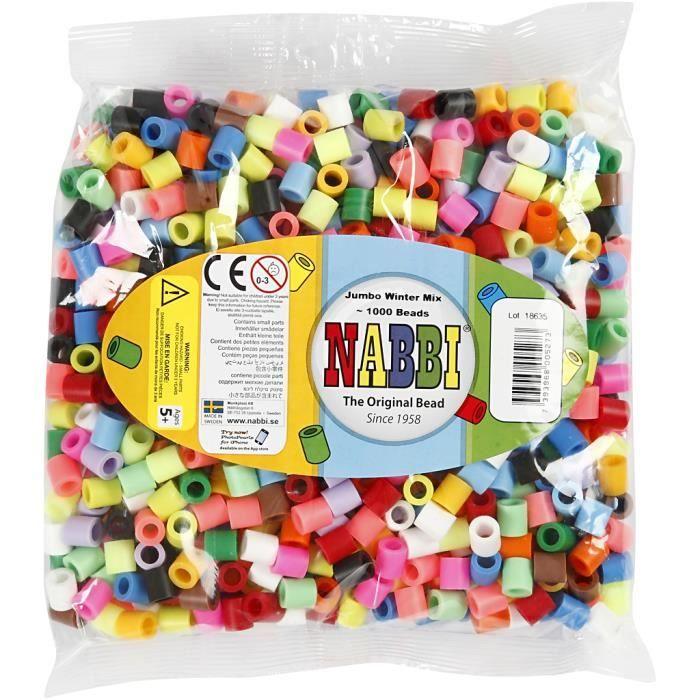 Classic Nabbi Ironing Beads for Pegboards, Jewelry, Etc.. Ref 753540