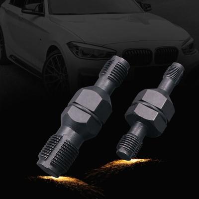 Carbon Steel Spark Plug Thread Chaser Tool Wear Resistant Spark Plug Re-thread Taps Auto Repair