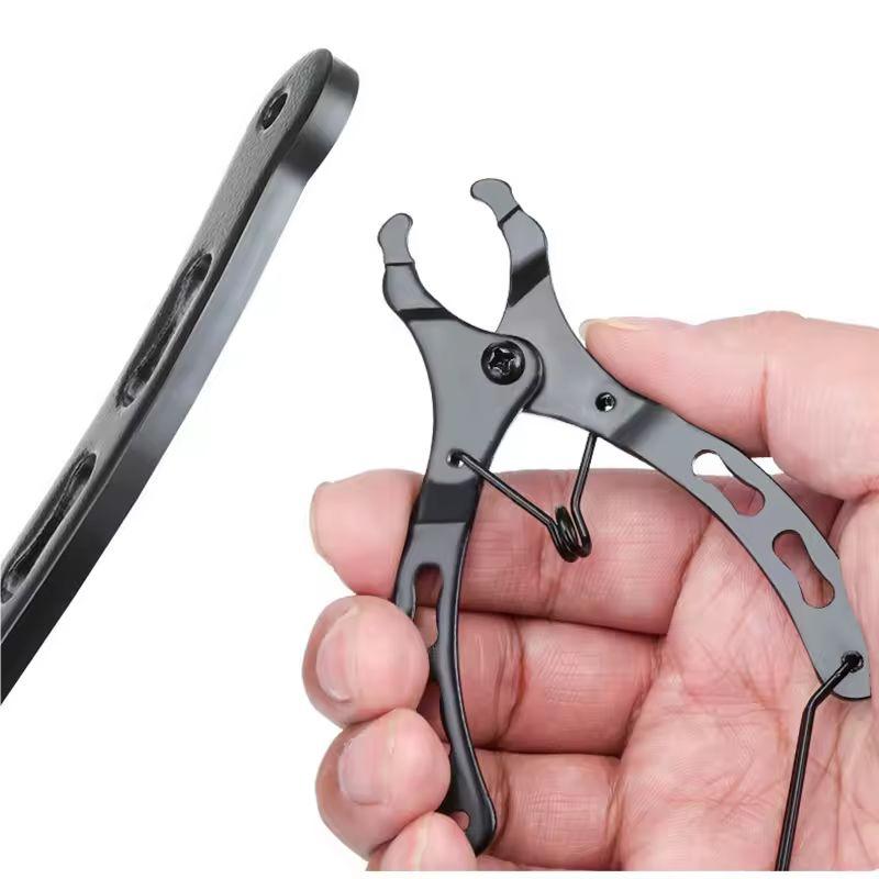 Bike Gauge Calipers Cycling Chain Hook Tools Bicycle Chain Checker Buckle Pliers Mini MTB Bike Chain Quick Release Magic Link