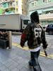 Men's Retro Camouflage Embroidered Hoodie Jacket - Loose Fit, Autumn/Winter Style