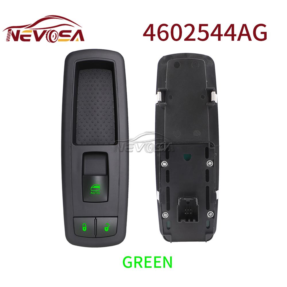 4602544AG For Dodge Journey Chrysler Town Country For Jeep Liberty Front Right Electric Power Master Window Switch 68298088AA зеленый свет
