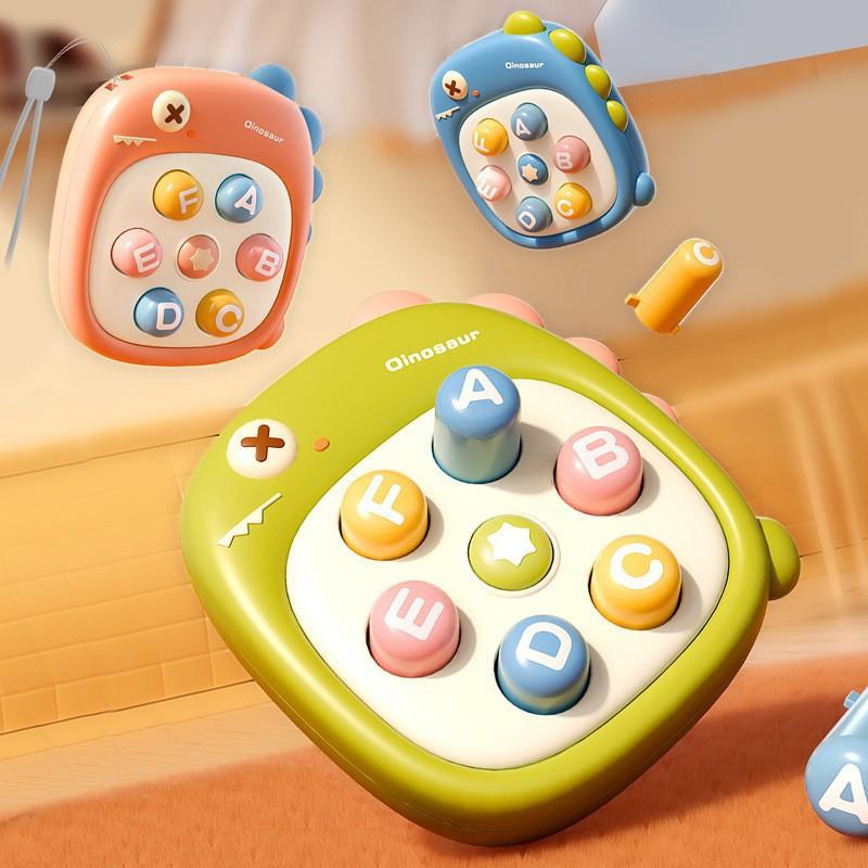 Mini Cartoon Hamster Spielzeug Spaß Rettich Presse Musik Eltern-Kind Interaktives Puzzle Dekompression Kleines Spielzeug