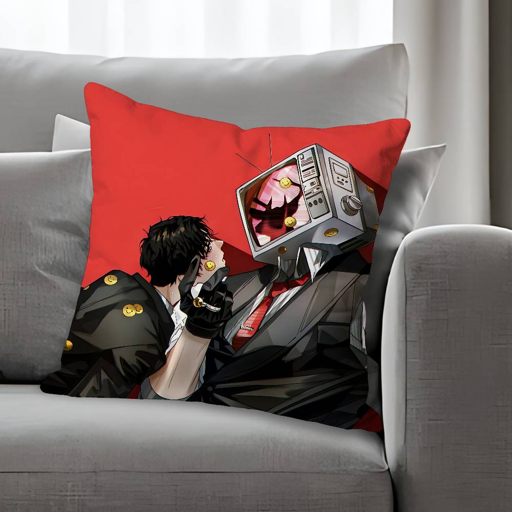 K-Kim S-Soleum GSGW Cartoon Pillow Cover, 4K HD Printed Cushion Cover case with Various Exquisite Patterns