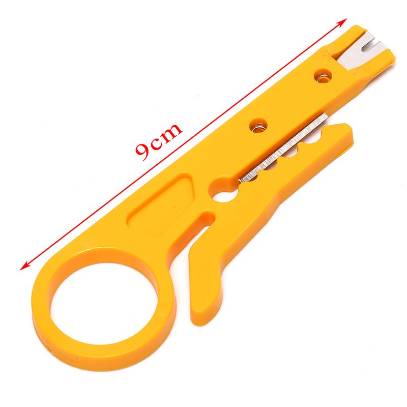 Wire Stripper Knife Crimper Pliers Crimping Tool Cable Stripping Wire Cutter