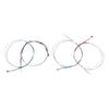 4 Pcs Viola Strings Set Replacement 4 4 Metal Viola Strings Musical Instrument Accessories