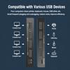 Xiaomi USB 3.0/2.0 Sharing Box 4 Ports Host Switch Hub For PC Laptop Share Keyboard Mouse Printer Multi Device Accessory