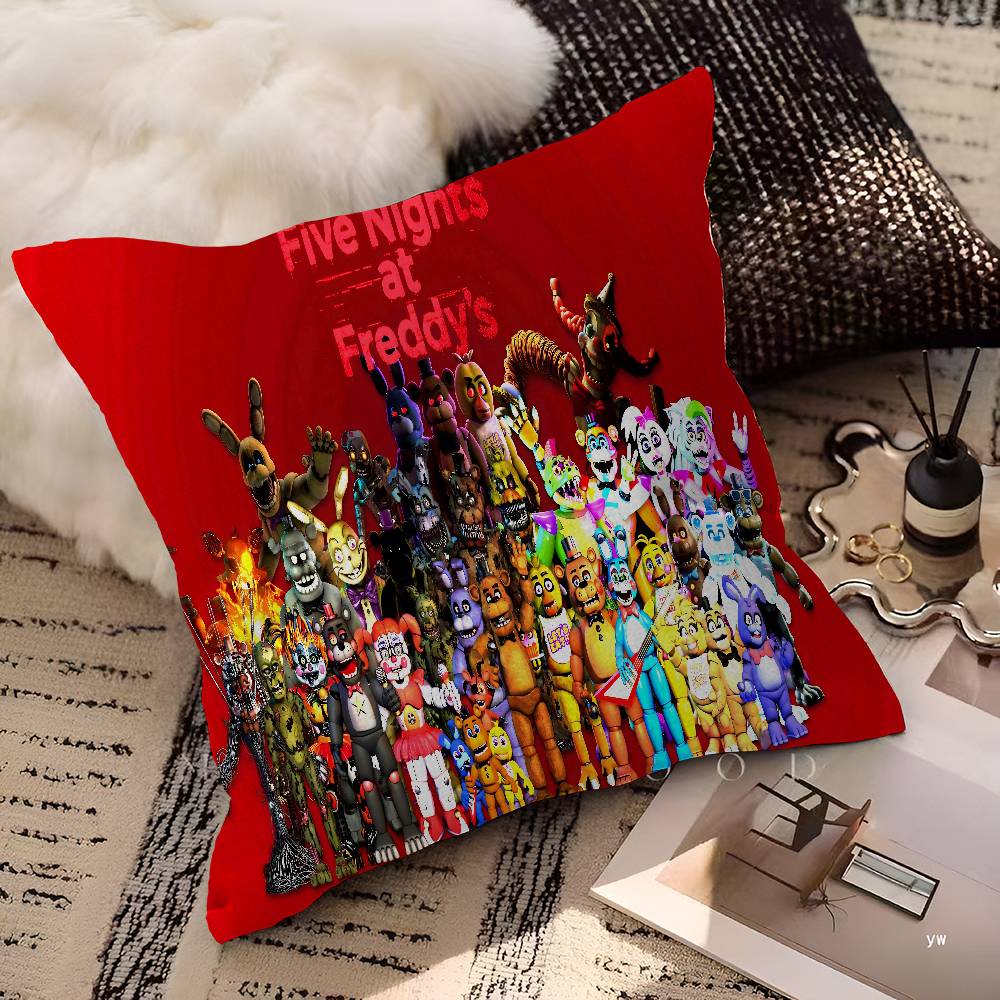 

FNAF Bear Cool Large Gaming Cushion Cover Polyester Sofa Cushions Decorative Throw Pillows Home Decoration Pillowcover 30x30 cm