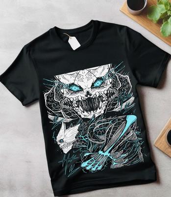 Kaiju no 8 Tričko Mina Shiro kaij Dárek Manga Nejlepší Anime Grafické Tričko Černé Tričko