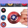 Vibrantly Colored Captain America Fidget Spinner With High-speed Rotation For Stress Relief