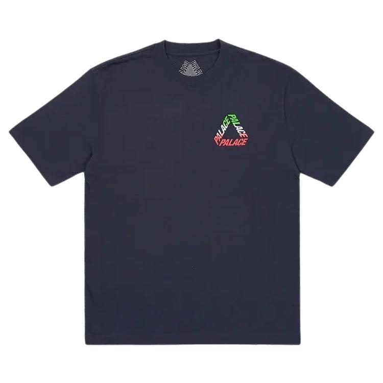 

Palace Футболка Spectrum P3 темно-синяя унисекс-топы синего цвета P24TS206 S