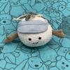 Brinquedos de Pelúcia Marshmallow JC, Chaveiros de Croissant, Brinquedos de Pelúcia Macaron, Pinguins, Trevos de Quatro Folhas, Capivaras, Pingentes de Bolsa de Golfe