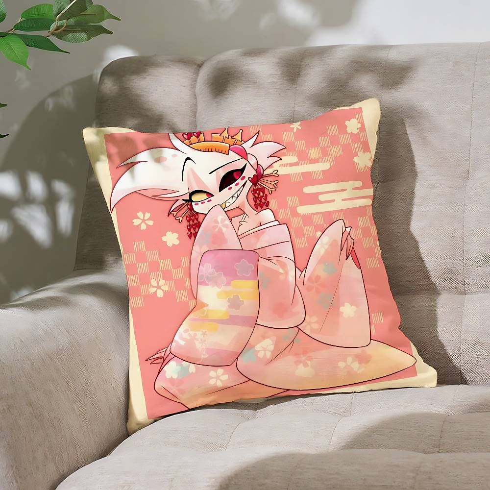 

CuteAangelDdustS Kawaii Customizable Square Pillowcases Stylish And Soft Perfect For Beds Cars And Sofas 40x40 cm